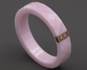 Кольцо с керамикой