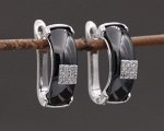 Серьги с керамикой