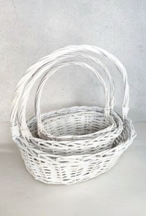 Корзина плетеная овальная, XL