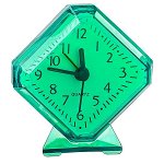 Perfeo Quartz часы-будильник &quot;PF-TC-002&quot;, ромб. 7,5*8,5 см, зелёные