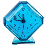 Perfeo Quartz часы-будильник &quot;PF-TC-002&quot;, ромб. 7,5*8,5 см, синие