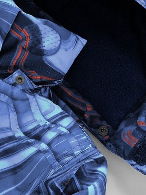 Горнолыжный костюм Valianly подростковый для мальчика темно-синего цвета 9229TS