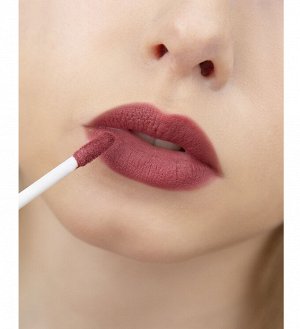 LUXVISAGE Блеск для губ PIN-UP ultra matt 5 г, тон 33 красно-коричневый §  NEW