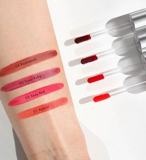 LUXVISAGE Тинт для губ с гиалуроновым комплексом LIP TINT AQUA GEL HYALURON COMPLEX тон 01 APEROL
