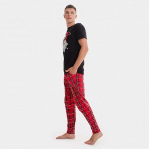 Пижама мужские KAFTAN "Дед Мороз" размер