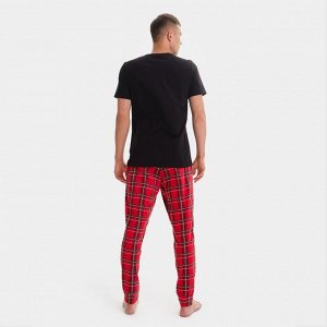 Пижама мужские KAFTAN "Дед Мороз" размер