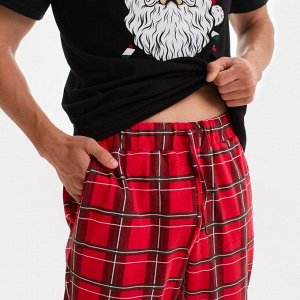 Пижама мужские KAFTAN "Дед Мороз" размер
