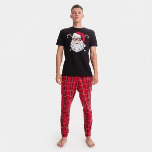 Пижама мужские KAFTAN "Дед Мороз" размер