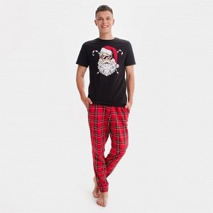 Пижама мужские KAFTAN "Дед Мороз" размер