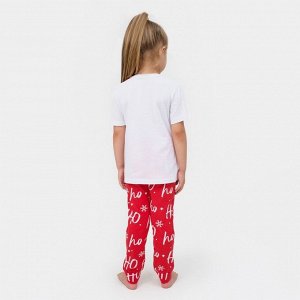 Пижама новогодняя детская KAFTAN "MEOWY XMAS" размер30 (98-104)
