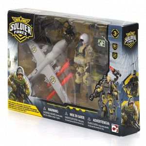 Игровой набор «Солдат с самолетом-беспилотником»