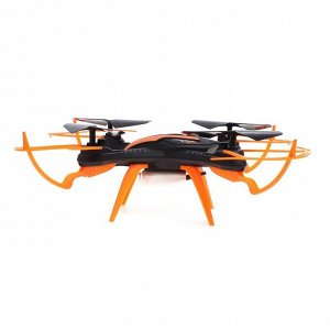 Время игры Квадрокоптер LH-X20WF, камера, передача изображения на смартфон, Wi-FI, цвет чёрно-оранжевый