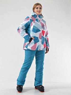 Женский горнолыжный костюм AZIMUTH В 221/8997-1_74 Голубой / БР 9292-1_35 Голубой