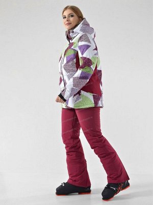 Женская зимняя куртка AZIMUTH В 221/8997-1_73 Бордовый