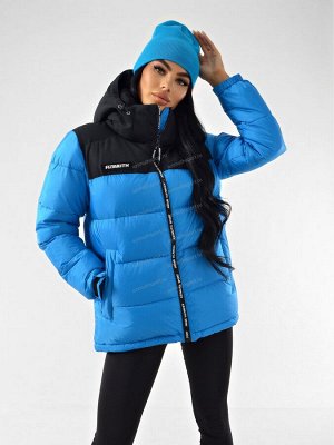 Женская городская зимняя куртка AZIMUTH В 20551_99 Голубой
