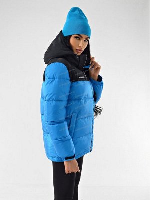 Женская городская зимняя куртка AZIMUTH В 20551_99 Голубой