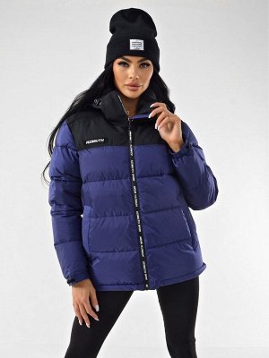 Женская городская зимняя куртка AZIMUTH В 20551_95 Сине-Фиолетовый