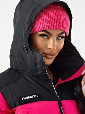 Женская городская зимняя куртка AZIMUTH В 20551_96 Малина