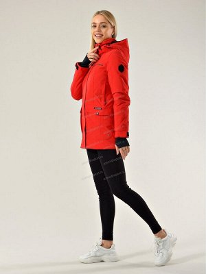Женская удлиненная куртка парка Azimuth 221/21839_9 Красный