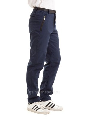 Мужские брюки-виндстопперы на флисе Azimuth A 66 Темно-синий