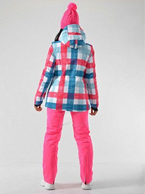 Женская зимняя куртка AZIMUTH В 221/9997_71 Голубой-Розовый