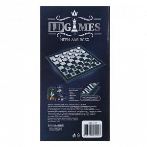 LDGames Шашки магнитные 24x24см, пластик, металл, SC5666