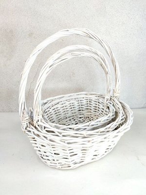 Корзина плетеная овальная, XL