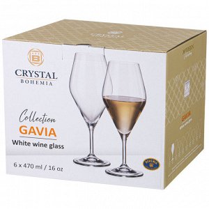 Набор бокалов для вина "gavia" из 6шт 470мл
