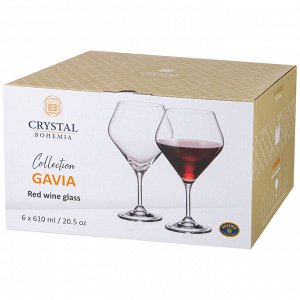 Набор бокалов для вина "gavia" из 6шт 610мл