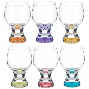 Набор бокалов для вина/воды из 6 шт. "gina colors" 230 мл
