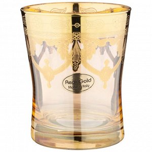 Набор бокалов для виски/воды из 6 штук 320мл "amalfi ambra oro"