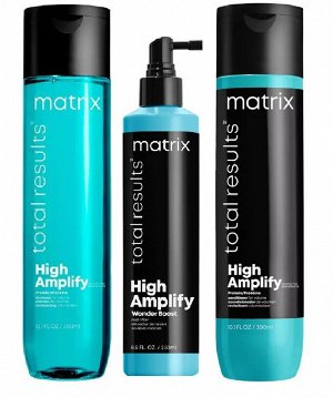 Матрикс Набор для объема волос: шампунь 300 мл + кондиционер 300 мл + спрей 250 мл (Matrix, Total results)