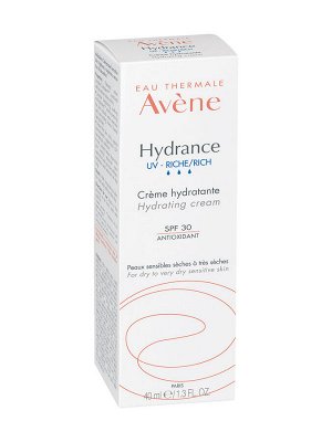 Авен Насыщенный крем SPF30, 40 мл (Avene, Hydrance)