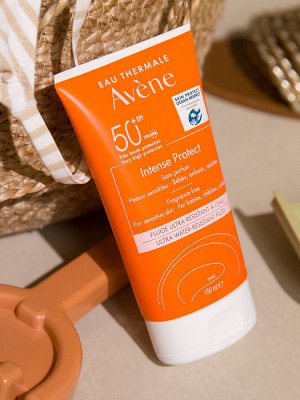 Авен Водостойкий солнцезащитный флюид SPF50+ Intense Protect, 150 мл (Avene, Suncare)