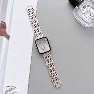 Металлический ремешок для Apple Watch Premium соты 42-44-45-49 mm