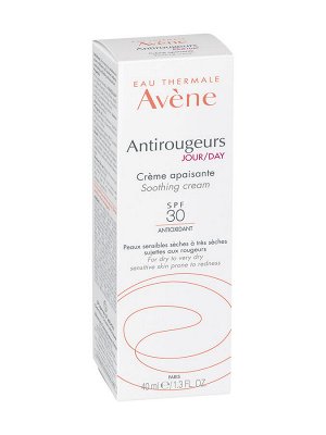 Авен Дневной увлажняющий крем SPF 30, 40 мл (Avene, Antirougeurs)