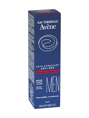 Авен Антивозрастная увлажняющая эмульсия для мужчин, 50 мл (Avene, For men)