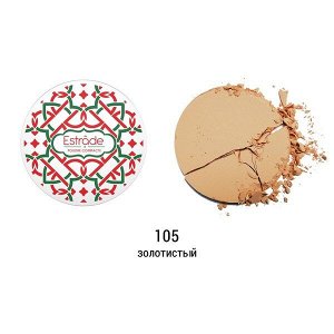 Пудра компактная Voile naturel 105 золотистый