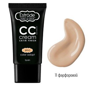 Estrade Тональный крем СС cream satin finish №11 фарфоровый 24мл