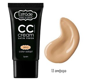 Estrade Тональный крем СС cream satin finish №13 амфора 24мл