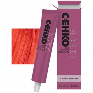Краска для волос  с Кератином для окрашивания прядей медный перманентная крем краска для седых волос 60 мл C:EHKO Color Explosion