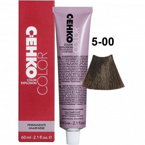 Краска для волос 5/00 Светло-коричневый перманентная крем краска для седых волос 60 мл C:EHKO Color Explosion