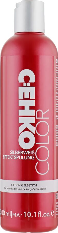 Серебристо-белый ополаскиватель для волос, против желтизны, 300 мл, C:EHKO