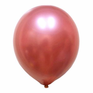 Воздушный шар 11"/28см Хром PLATINUM Rose Gold 25шт