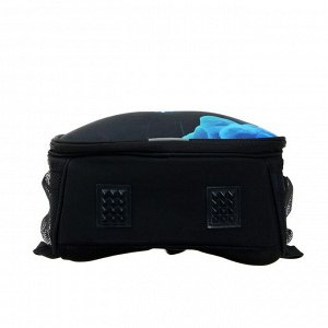 Рюкзак каркасный Probag "Маска" 38 х 30 х 16 см, эргономичная спинка, чёрный, синий