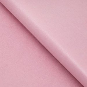 Бумага тишью «Жемчужная», розовый, 50x66 см