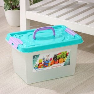 Бокс универсальный для игрушек и продуктов, 10 л, 35,9x24,2x21,1 см
