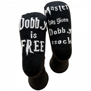 Носки Гарри Поттер "Хозяин дал Добби носок. Добби Свободен!"