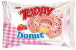 Пончик с клубничным кремом Elvan TODAY Donut Strawberry / Тудей Донат со вкусом клубники / Кекс To Day 40 гр