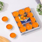 Набор чайных свечей ароматических &quot;Апельсиновый сок&quot;, 24 шт 9231540